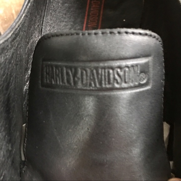 Harley Davidson Monk Strap Leather Shoes Size 9 main image 7